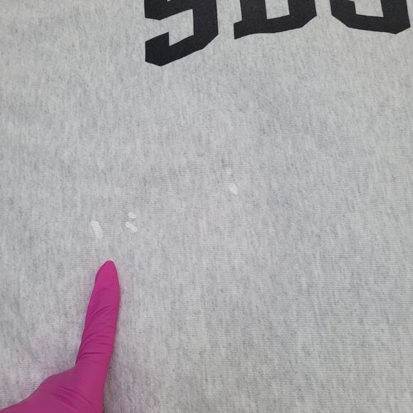 Vintage SDSU Sweatshirt Large 23x26 Champion Arch Y2K - Picture 2 of 14